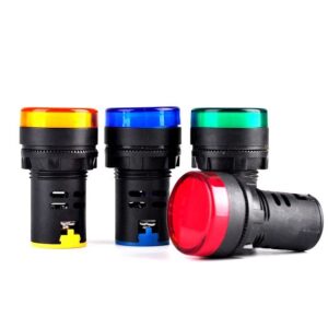 Piloto LED 24VDC 22mm VERDE