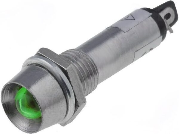 Piloto LED 24Vdc luz VERDE para Panel