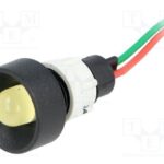 Piloto LED 24Vdc y 24Vac AMARILLO