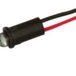 Piloto LED 5mm 12V Intermitente Amarillo