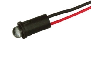 Piloto LED 5mm 12V Intermitente Rojo
