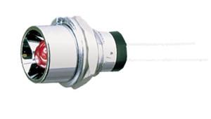 Piloto LED 5mm Cuerpo Metalico VERDE