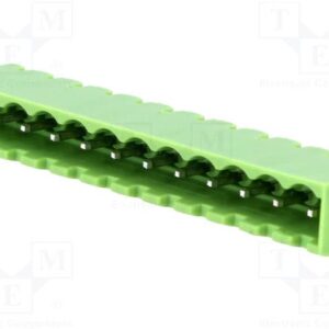 Bloque de Bornas Macho Cto. Impreso 12pin paso 5.08mm