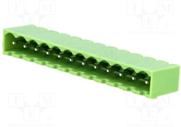 Bloque de Bornas Macho Cto. Impreso 12pin paso 5.08mm