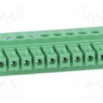 Regleta Bornas Hembra 10Pin paso 3,81mm
