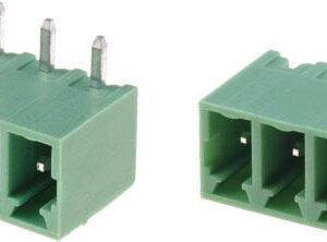 Regleta Bornas Macho Cto. Impreso 3Pin paso 3,81mm