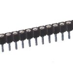 Tira Poste 32Pin Torneado Hembra paso terminales 2,54mm