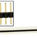 Tira poste 40 pin Macho Recto paso 2,54