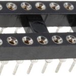 Zocalo Circuito Integrado 16 Pin TORNEADO paso 2,54mm