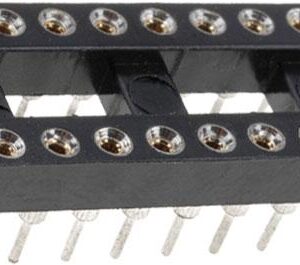Zocalo Circuito Integrado 16 Pin TORNEADO paso 2,54mm
