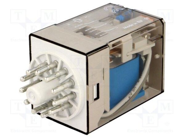 RELÉ 24Vdc 2Ctos DPDT 10A/250Vac FINDER 60.12.9.024.0040