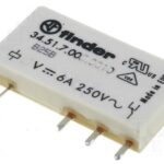 RELE  60Vdc 1Cto Conmutado 6A/250Vac FINDER