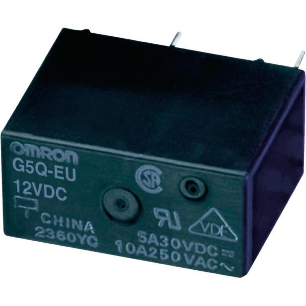 RELE 12VDC 10A/250Vac 1Cto Abierto Reposo Omron