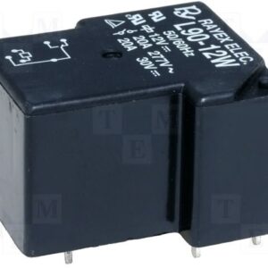 RELE 12VDC 30Amp 1Cto Potencia Circuito Impreso