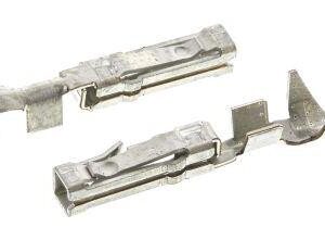 Terminal Hembra Desnudo Estañado 2,54mm Crimpado para placa