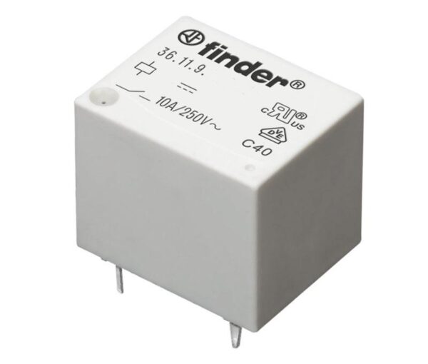 RELE 12Vdc 1Cto Conmutado 10A/250Vac FINDER