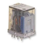RELE 12Vdc 4Ctos Conmutados 7A/250Vac FINDER