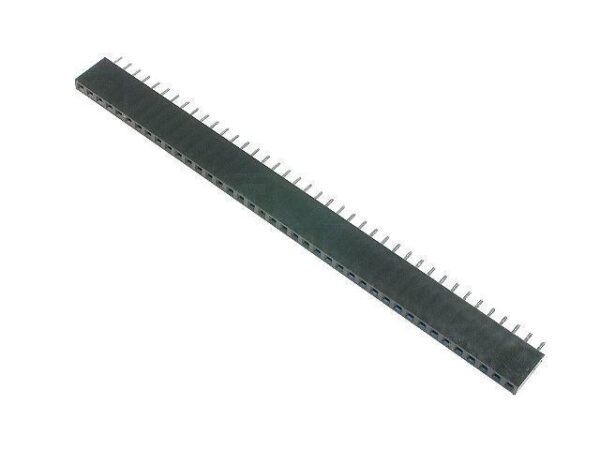Tira poste Hembra 40pin paso 2,54mm Recto