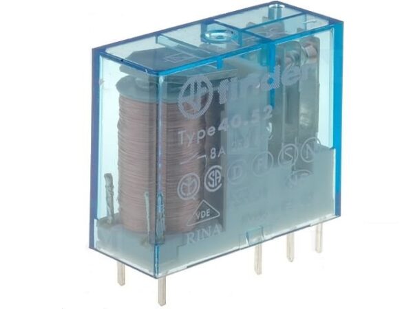 RELE 12Vdc/ac 2Ctos Conmutados 8A/30Vdc-250Vac BIESTABLE  FINDER