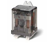 RELE 230Vac 16A/250Vac 2Ctos Pulsador Prueba FINDER
