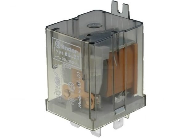 RELE 230Vac 1Cto Abierto Reposo 30A/250Vac FINDER