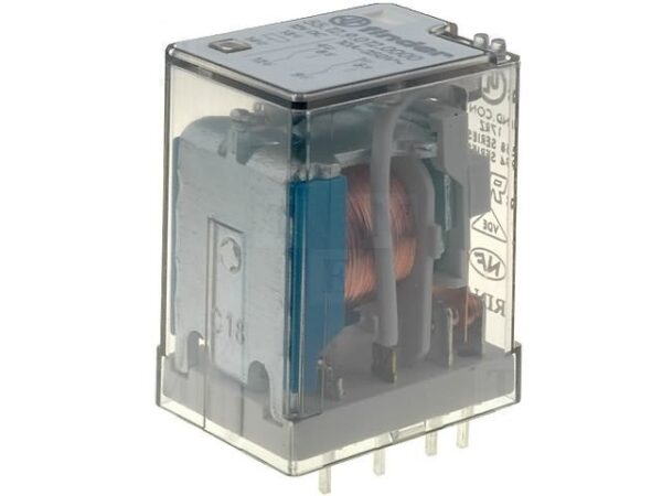 RELE 24VDC 2Ctos conmutados 10A/250Vac FINDER