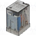 RELE 24Vdc 3Ctos Conmutados 10A/250Vac FINDER