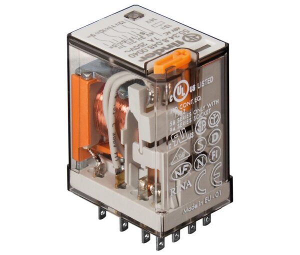 RELÉ 48Vac 4Ctos 4PDT 7A/250Vac FINDER 55.34.8.048.0040