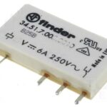 RELE 5Vdc 1Cto Conmutado 6A/250Vac FINDER
