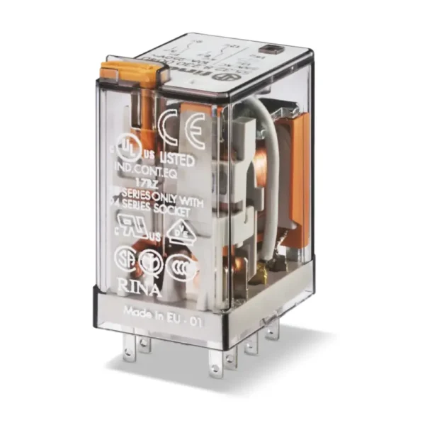 RELE 230Vac 2Ctos Conmutados 10A/250Vac FINDER