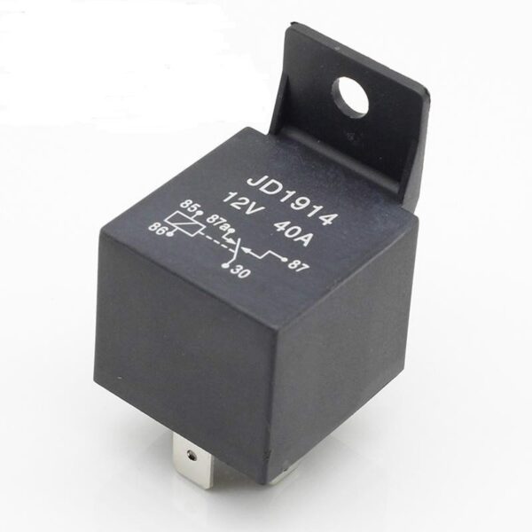 Rele Coche 12VDC 40A 1Cto Conmutado SPDT 5 terminales
