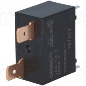 Relé 24VDC 1Cto  20A/250VCC  SPST-NO