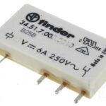 Relé 24Vdc 1Cto Conmutado 6A/250Vac FINDER