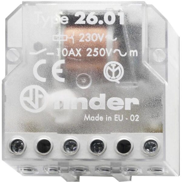 Telerruptor 230Vac 1Cto Abierto en Reposo 10A FINDER