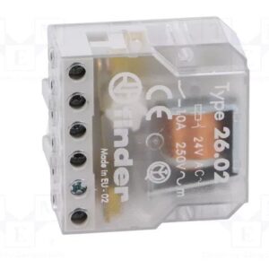 Telerruptor 24Vac 2ctos Abiertos Reposo 10A Biestable FINDER