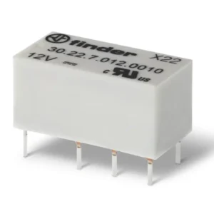 RELE 24Vdc 2Ctos Conmutados 2A/125Vac  FINDER