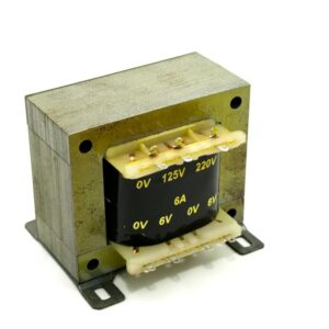 Transformador Alimentacion  6V+6Vac 6,0Amp