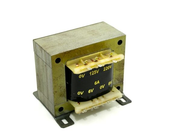 Transformador Alimentacion  6V+6Vac 6,0Amp