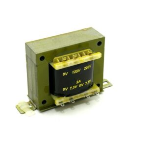Transformador Alimentacion  7,5V+7,5Vac 1Amp Entrada 125/230Vac