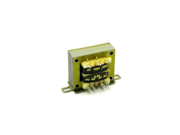 Transformador Alimentacion  9V+9Vac 0,3Amp