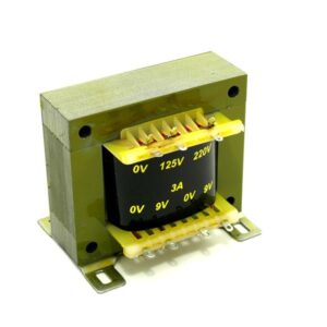 Transformador Alimentacion  9V+9Vac 3Amp Entrada 125/230Vac