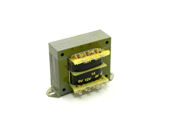 Transformador Alimentacion 12V+12Vac 1Amp Entrada 125/220Vac