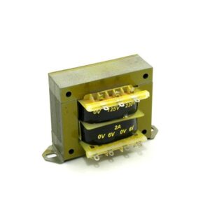 Transformador Alimentacion 6V+6Vac 2Amp Entrada 230Vac