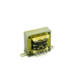 Transformador Alimentacion 9V+9Vac 0,5A Entrada 125/220Vac