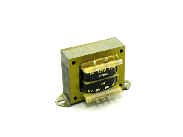 Transformador Alimentacion 9V+9Vac 1Amp Entrada 230Vac