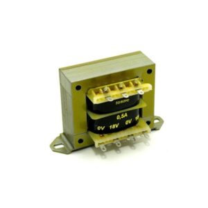 Transformador Alimentacion Salida 18V+18Vac 0,5 Amp Entrada 125/230Vac