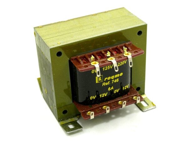 Transformador Alimentación 12V+12Vac 6Amp E230Vac