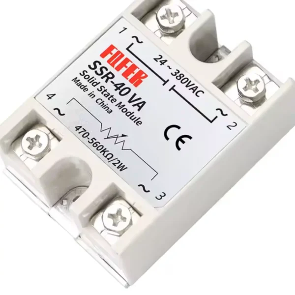 RELE Estado Solido Regulacion 470-560K 2w 40Amp  24-380Vca