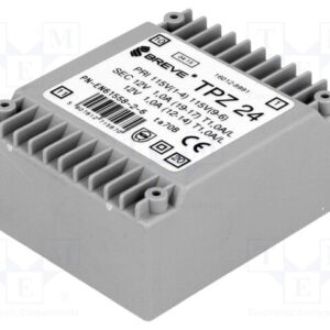 Transformador Encapsulado 12+12V 24VA  Entrada 115Vac/230Vac