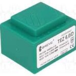 Transformador Encapsulado salida 10,5Vac 6VA Entrada 230Vac